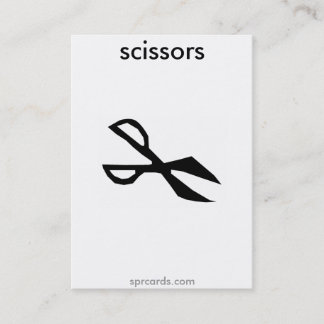 sprcards-scissorscard visitenkarte