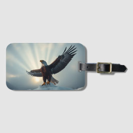 Spread deine Flügel, umarmen die Welt | Gepäckanhänger