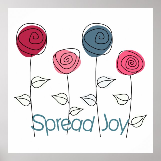 Spread Joy Poster (Vorne)