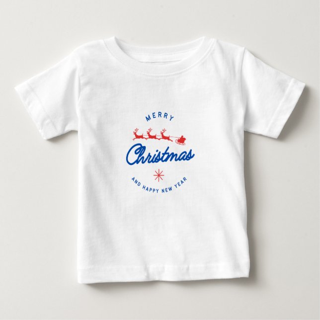 "Spread Joy, Wear Cheer!" Baby T-shirt (Vorderseite)