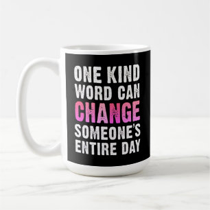 Spread Kindheit mit unseren Ein-Kind-Wort kann änd Kaffeetasse