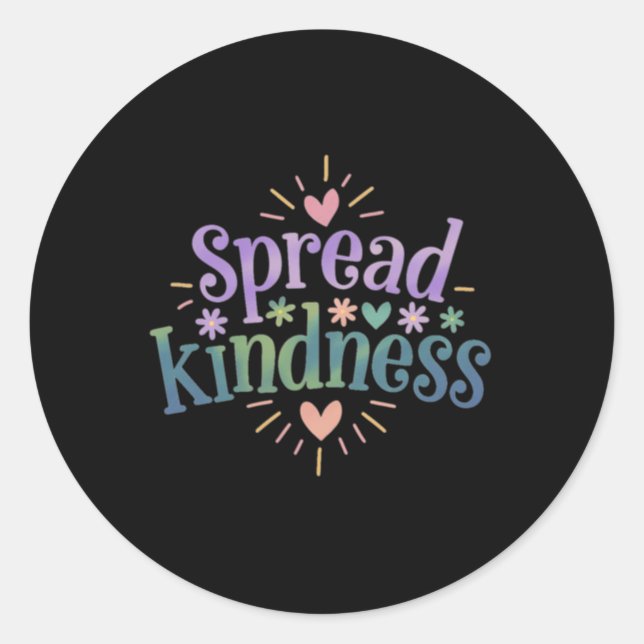 Spread Kindness - Kindness S Sticker (Vorderseite)
