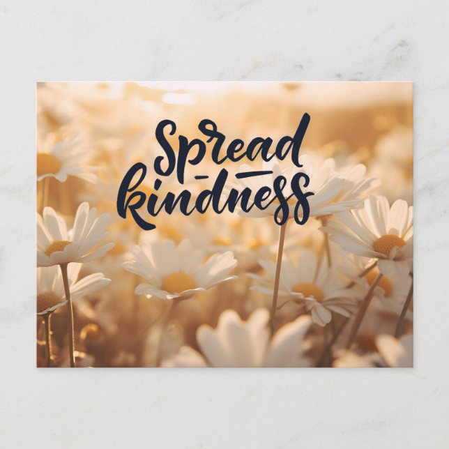 Spread Kindness Postkarte (Vorderseite)