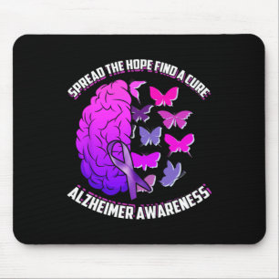 Spread the Hope Find a heiure Heimerheimer Awarene Mousepad