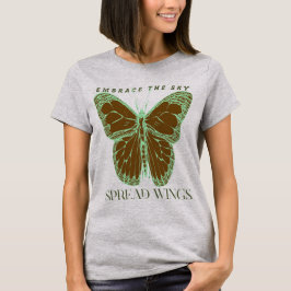 Spread Wings Embraise the Sky T - Shirt - Hochlauf
