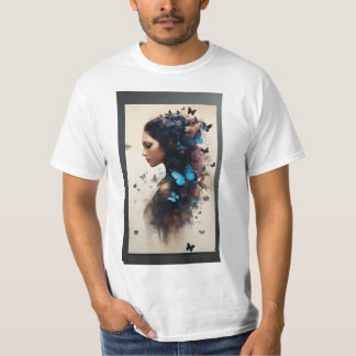 Spread Your Wings" - Inspirational Butterfly-Hemd T-Shirt