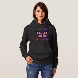 Spread Your Wings – Inspirational Butterfly  Hoodie