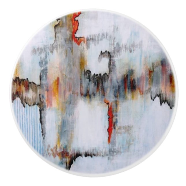 "Spread your Wings" Keramikknauf (Vorderseite)