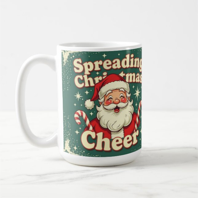 Spreading Christmas cheer Kaffeetasse (Links)