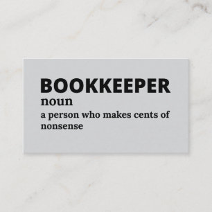Spreadsheet King - Funny Bookkeeper - Bedeutung Visitenkarte
