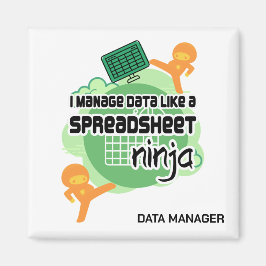 SPREADSHEET NINJA MAGNET