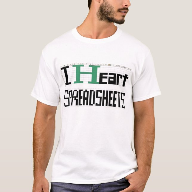 spreadsheets2 T-Shirt (Vorderseite)