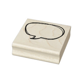 Sprechblase Custom Teacher Briefmarke Gummistempel