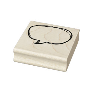 Sprechblase Custom Teacher Briefmarke Gummistempel