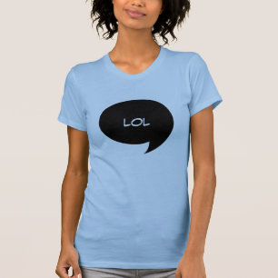 Sprechblase für Comics mit individuellem Text T-Shirt