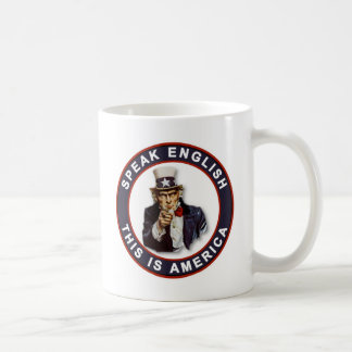 SPRECHEN ENGLISCH - DAS IST AMERIKA KAFFEETASSE