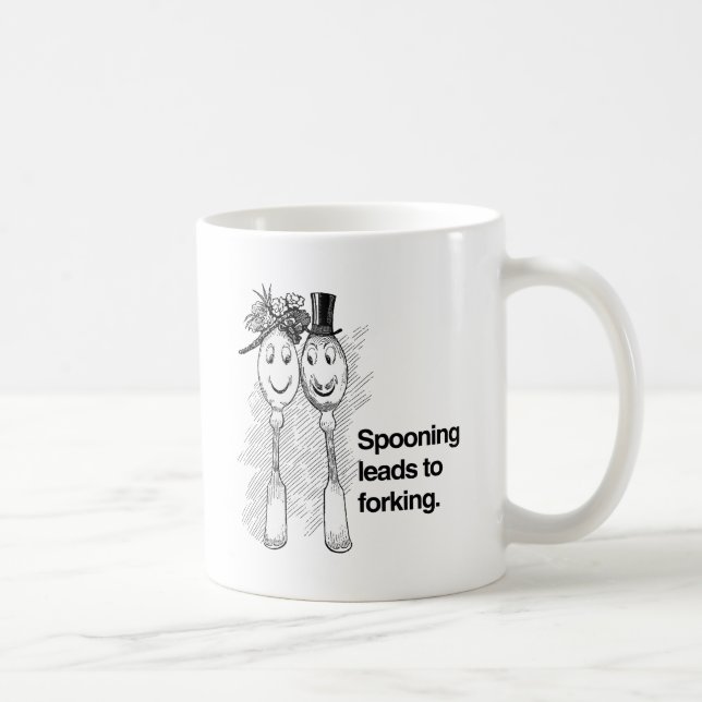Sprechen führt zu Grauen Tasse (Rechts)