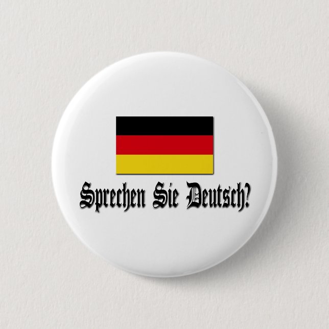 Sprechen Sie Deutsch? Button (Vorderseite)