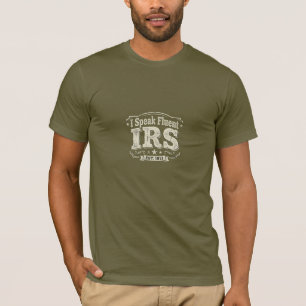 Sprechen Sie fließend IRS EST. 1913 Lustiger Steue T-Shirt