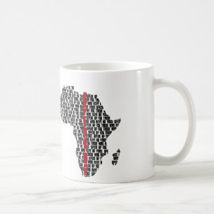 Sprechen Sie herauf Afrika-Tasse ` Tasse
