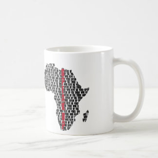 Sprechen Sie herauf Afrika-Tasse ` Tasse