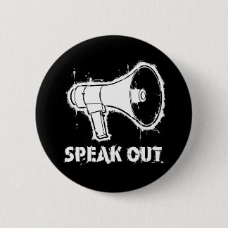 Sprechen Sie heraus Knopf Button