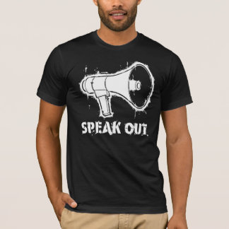 Sprechen Sie heraus Megaphon-T - Shirt