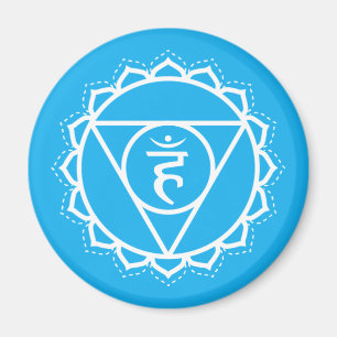 Sprechen Sie Ihre Wahrheit Blue Throat Chakra Magn Magnet