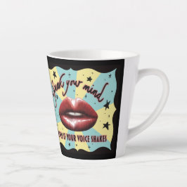 Sprechen Sie Ihren Geist, wählen Sie, Aktivist Milchtasse