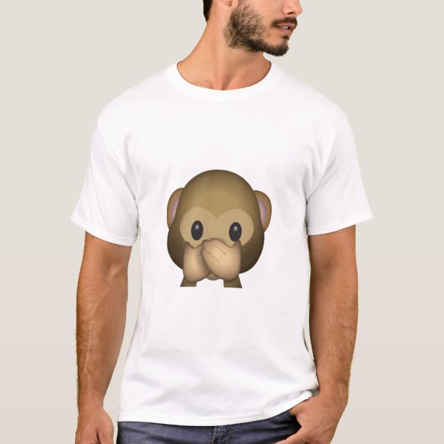 Sprechen Sie keinen schlechten Affen T-Shirt (Vorderseite)