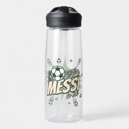 Sprechen Sie Messi mit Me Soccer Fans Trinkflasche