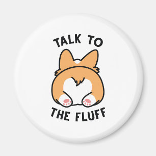 Sprechen Sie mit dem Flügel Magnet
