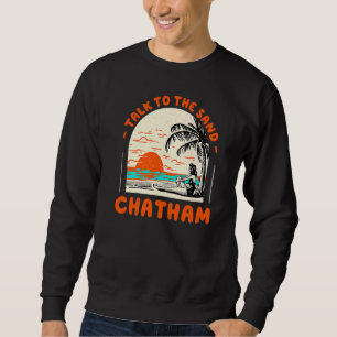 Sprechen Sie mit dem Massachusetts Beach Sand Chat Sweatshirt