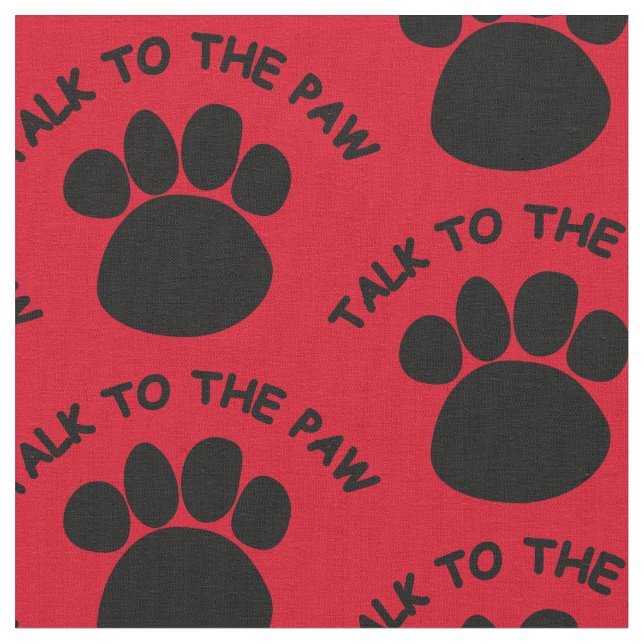 Sprechen Sie mit der Farbe Rot oder Farbe Stoff (Nahaufnahme)