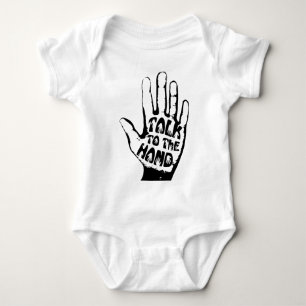 Sprechen Sie mit der Hand Baby Strampler