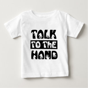 Sprechen Sie mit der Hand Baby T-shirt