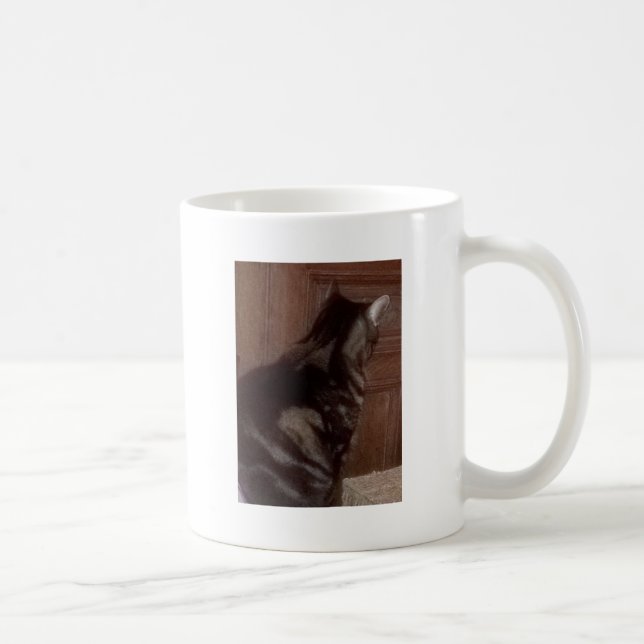 Sprechen Sie mit der Hinterhälfte Kaffeetasse (Rechts)