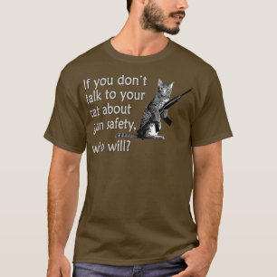Sprechen Sie mit Ihrer Katze über den Spaß an der  T-Shirt