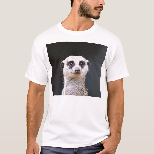 Sprechen Sie mit mir? Meerkat T-Shirt (Vorderseite)
