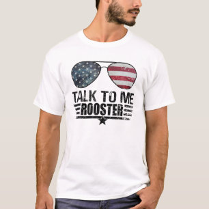 Sprechen Sie mit mir Rooster T-Shirt