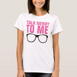 SPRECHEN SIE NERDY MIT MIR Funny Ladys T - Shirt