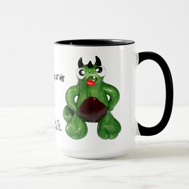 Sprechen Sie nicht mit mir Kaffee-Tasse Tasse (Rechts)