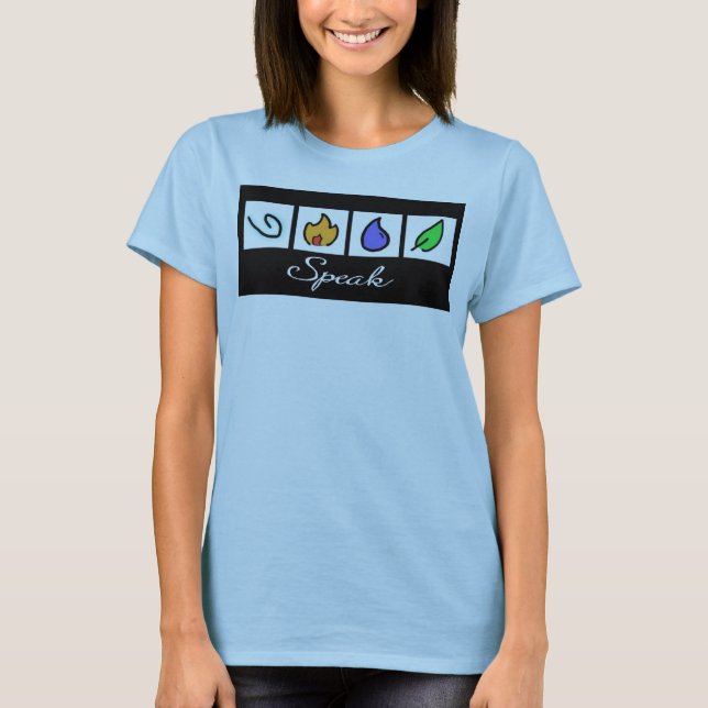 Sprechen Sie T-Shirt (Vorderseite)
