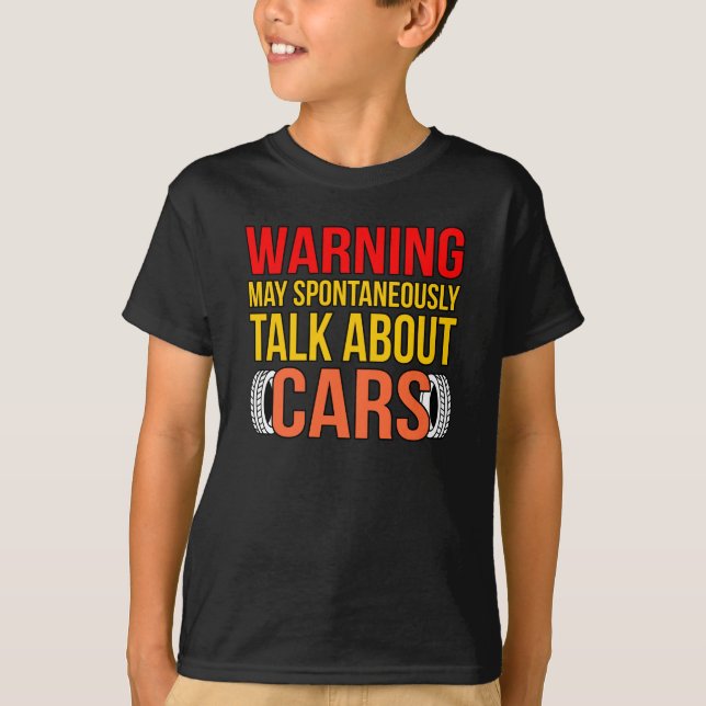 Sprechen Sie über den Mechanismus "Cars Mechanics" T-Shirt (Vorderseite)