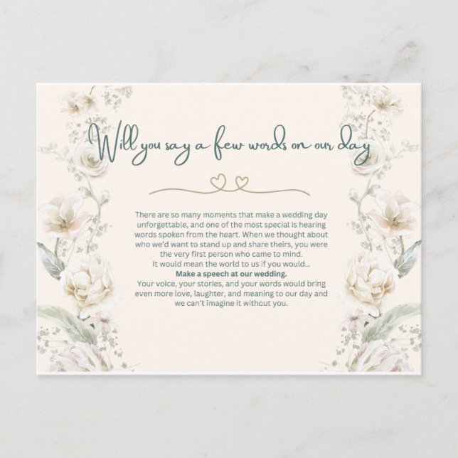 Sprechen Sie über unseren Tag - Vorschlag Postkarte (Vorderseite)