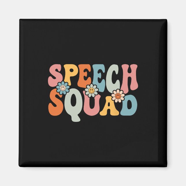 Sprechen Squad Spaß auf dem Weg zu Schülern Magnet (Vorne)