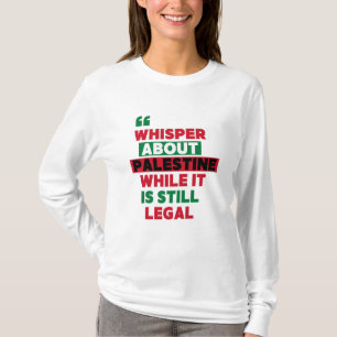 SPRECHEN ÜBER PALESTINE MERCH T-Shirt