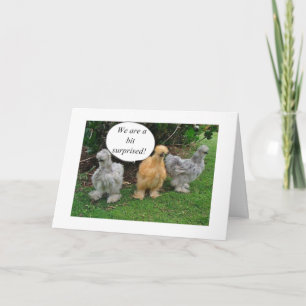 SPRECHEN VON CHICKEN "GRATULIATE RETIREE" MIT SPAS KARTE