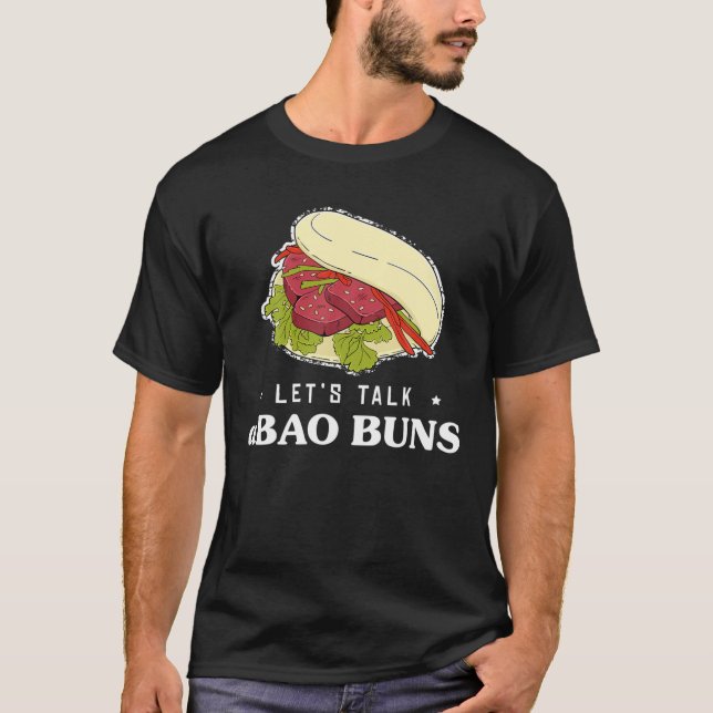Sprechen wir Feinschmecker über asiatische Bao-Brö T-Shirt (Vorderseite)