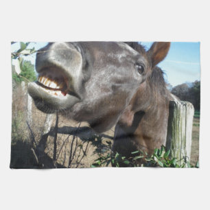 Sprechenbrown-Pferd Küchentuch